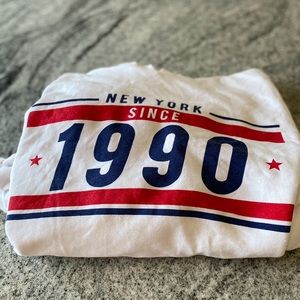 white cropped hoodie from h&m